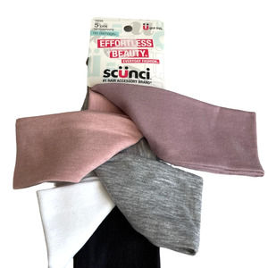 NWT SCÜNCI Headwraps 5 multicolor pcs Women NWT
